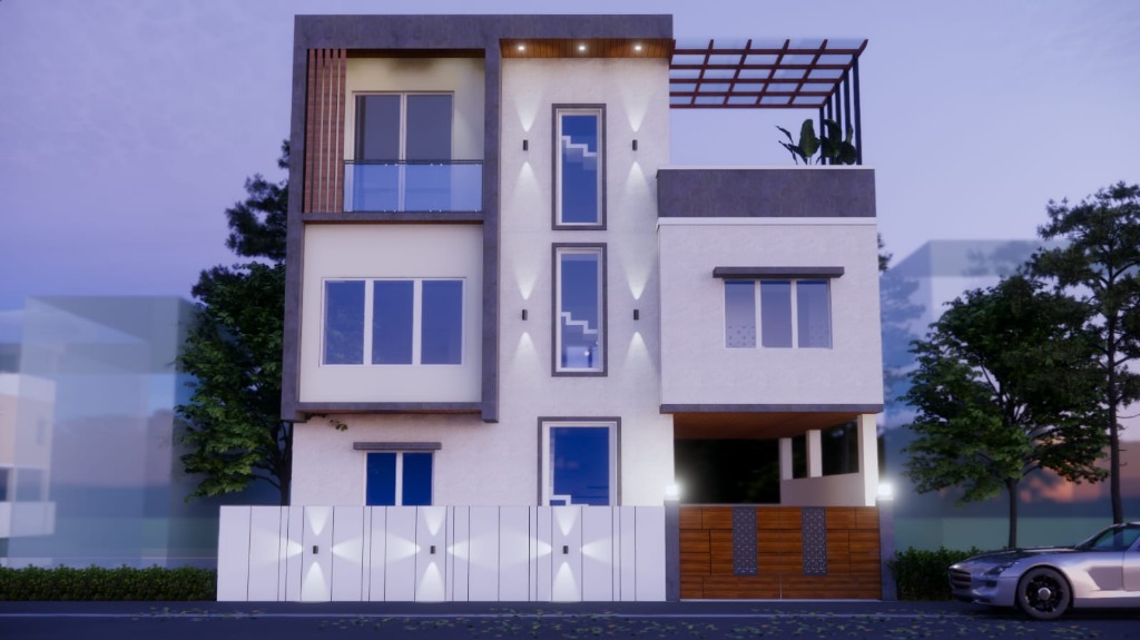 Bs tyres mr. Balaji and family's residence - jamin Pallavaram