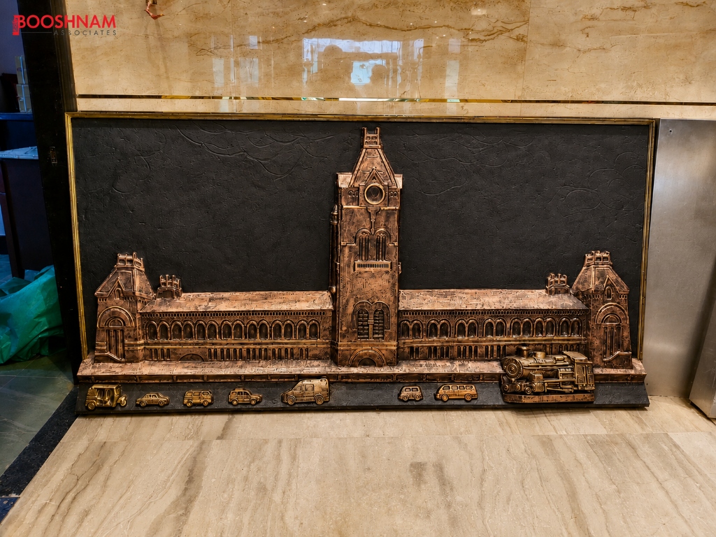 Chennai Central Heritage Relief Panel