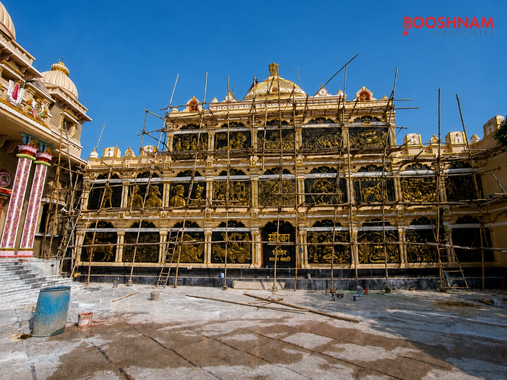 Grand Temple Mandapam Facade