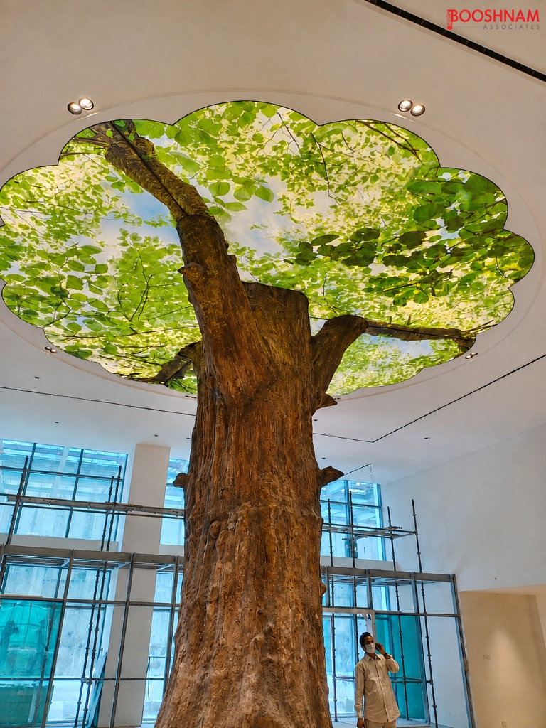 Kalpavriksha Sacred Tree Architectural Sculpture